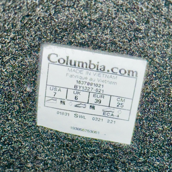 Columbia YOUTH POWDERBUG PLUS II PRINT Boot - Picture 13 of 14